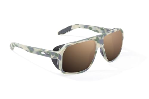 Image of Bajio Cocho Polarized Sunglasses - Removable Folding Side Shields - XL Fit - Medium Wrap