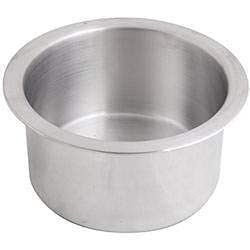 TANISHI KITCHEN'S Aluminium Patila/Bhagona/Tapeli with Lid (Silver, 2 Litre - 1 Piece Matte Polished) 1