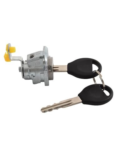 Cilindro de bloqueo izquierdo plateado de metal H0601-JM00A para Rogue 4