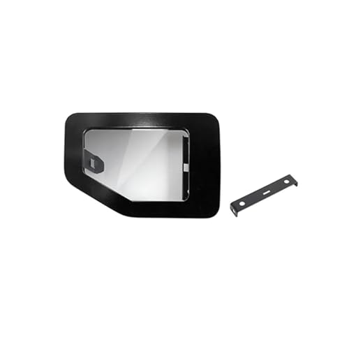 車用透明ガス燃料フィラータンクキャップ装飾カバー スズキジムニー JB64 JB74 2019 2020 2021 2022 2023 2024 アクセサリー対応(Black)