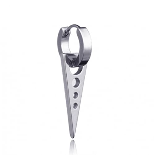 Boucles d'oreilles en argent zircon pour femme avec pendentif étoile tendance