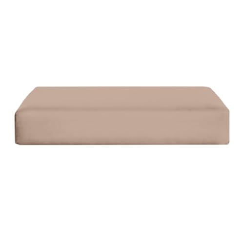 RSH Décor Foam Ottoman Cushion – 24" x 24" x 4" Sunbrella® Fabric, Water & Fade Resistant, Outdoor Patio Furniture Replacement Cushion, (Play Cameo Pink) | - Made in USA