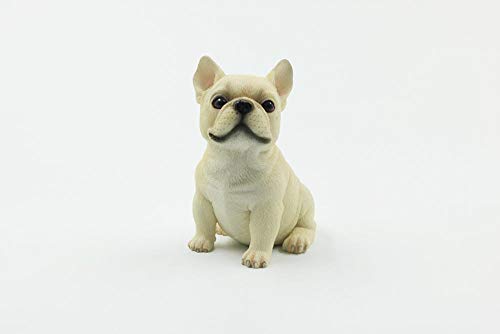Figurines de bouledogue français assis pour créer une ambiance cosy