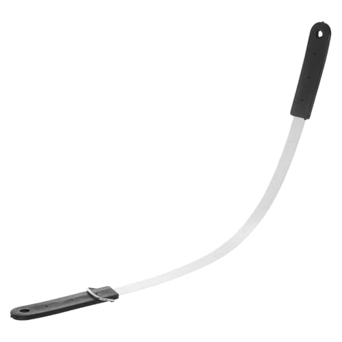 Mikikit Horse Hair Scraper Brush Stainless Steel Pet Grooming Brush Random Color