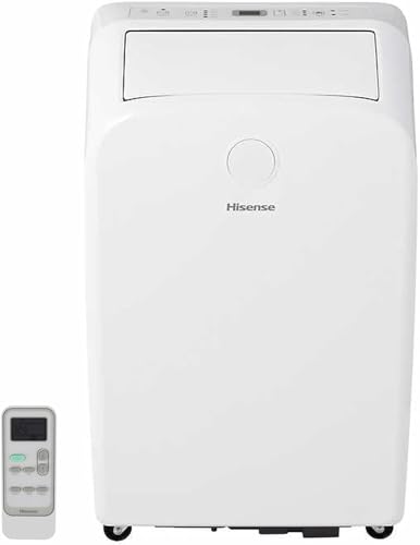 Hisense AP55023HR1GD Smart 8,000 BTU Dual Hose Portable Air Conditioner with Heat Pump (Renewed)