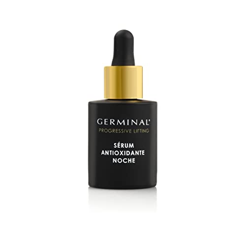 Germinal Progresive Lifting - Sérum Facial Antioxidante de Noche 30ml | Antiedad con Efecto Lifting | Formato Cuentagotas | Acción Hidratante, Antiarrugas, Antimanchas y Reafirmante Cover