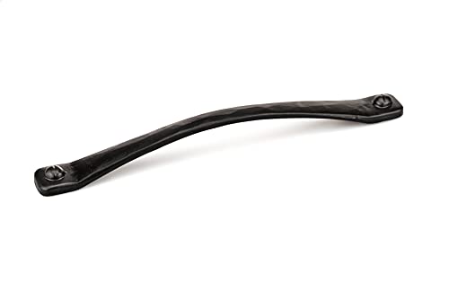 Image of Richelieu | Sheffield 12-inch (305 mm) Matte Black Arched Barn Door Pull
