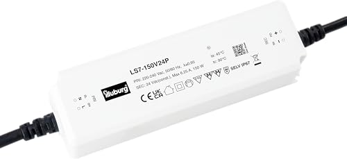 Muburg LED-Trafo 24V 150W IP67