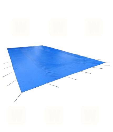 Capa De Proteção Para Piscina 3x6 Emborrachada 6x3 - Azul