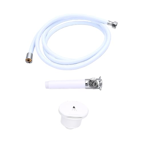 Ducha para barcos Akozon de acero inoxidable premium con manguera y botón 6