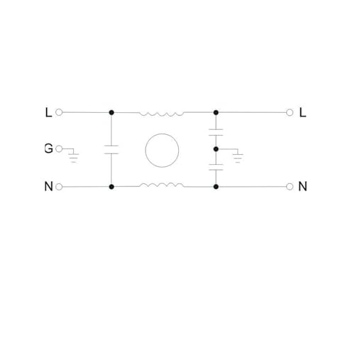 Filtro de placa PCB DAP2-10A para eliminar fallos en redes de 220VCA 3