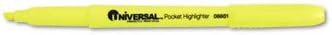 Universal Pocket Highlighters HILIGHTER,POCKET,FYW (Pack of20)