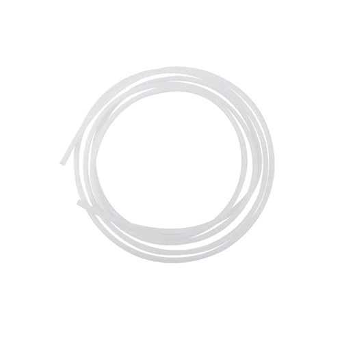 PTFE �`���[�u�A �z���C�g PTFE �`���[�u�L�b�g 1m/2m�A�݊���������܂�Ender-3/Ender-3 Pro/Ender-3S/Ender-3 V2/Ender-3 Max/Ender-5 Pro �ɑΉ� �A3D �v�����^�[�p(1m)