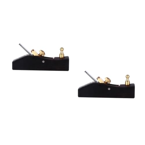 Raboteuse à main Mipcase en lot de 2 pièces outil de menuiserie compact pour bois