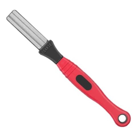 Angelhaken Diamant Dual Grit Sharpener Doppelseitiger Schleifstein für Angler Angeln Schleifwerkzeug Cover