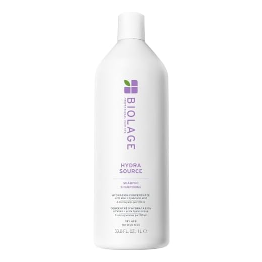 Biolage Hydra Source Shampoo | Hydrates & Moisturizes Hair | For Dry Hair | Paraben & Silicone-Free | Veganâ€‹ | 33.8 Fl. Oz