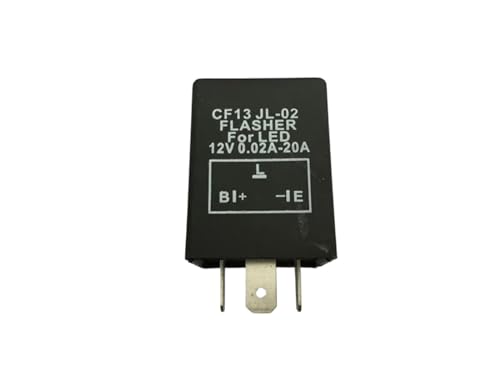 Relais clignotant LED CF13 fixe anti-clignotement rapide 12V 3 broches