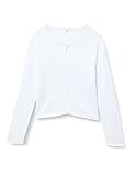 s.oliver red label strickjacke herren die Passform ist regulär s.Oliver Junior Girl\'s 2127395 Strickjacke, White, 128/134