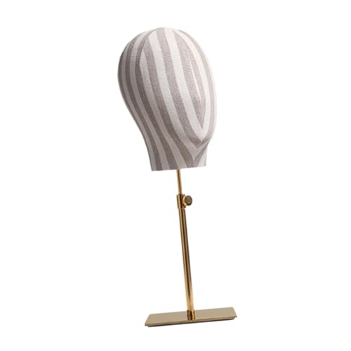 Support de tête de mannequin pour chapeaux et bandeau avec hauteur réglable amovible