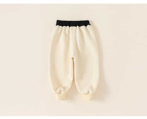 Irsutey Toddler Boys/Girls Sweatpants Kids Color Block Sport Jogger Unisex Cotton Casual Active Playwear Sweats Pants 2-Pack3