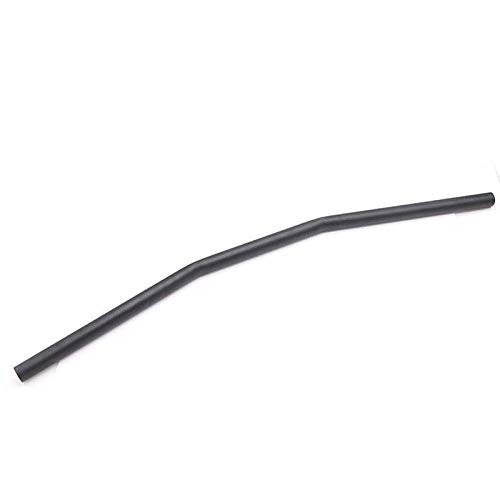 7/8" 22mm Universal Handlebar Drag Straight Bar For Honda Kawasaki Triumph Yamaha Suzuki Chopper Bobber Tracker (Black)