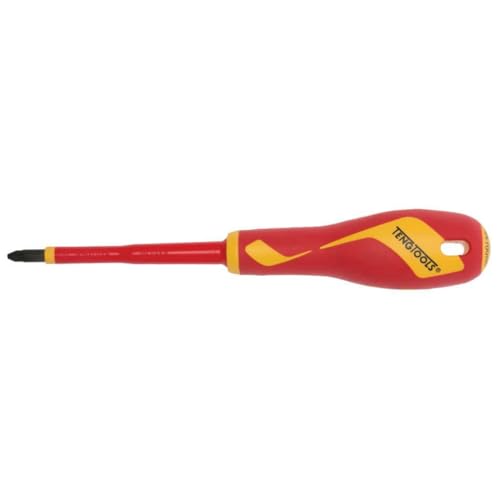 teng tools rob2 1000 volt insulated screwdriver Teng Tools PZ2 1000 Volt Insulated PZ Type Screwdriver - MDV864N