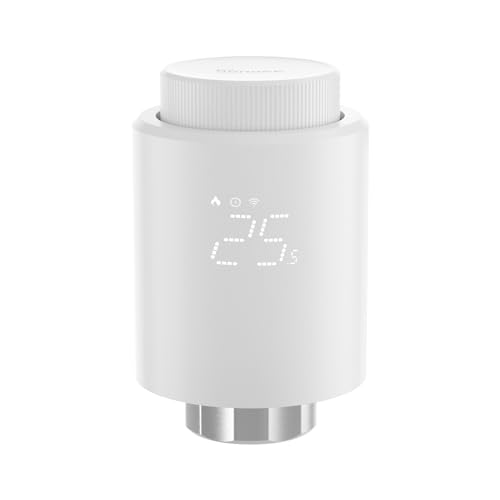 SONOFF Smart Heizkörperthermostat TRVZB, Smart Heizungsthermostat mit App-Funktion, Zigbee...