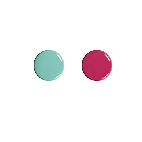 Dr’s Remedy 3 Pack Nail Polish Kit, SENSATIONAL Sunshine Trio, Non Toxic and Organic All Natural Enriched Nail Strengthener - TOTAL Two-In-One Glaze/HOPEFUL Hot Pink/TRUSTING Turquoise