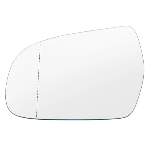 Glace rétroviseur chauffant convexe grand angle pour remplacement miroir aile gauche