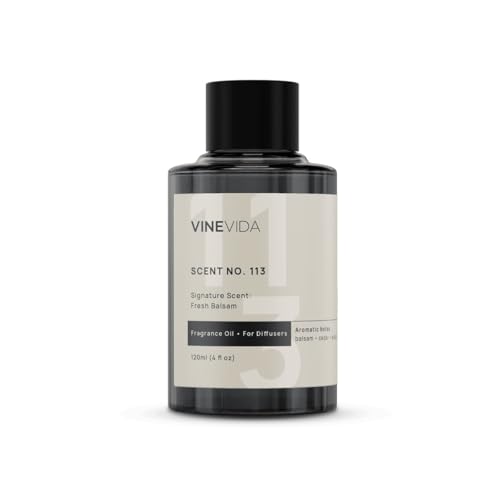VINEVIDA [4 Oz] Inspired by: Fresh Balsam; Diffuser Oil Refill | Premium Scent Diffuser Oil for Home | Non-Toxic Fragrance