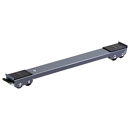 WAGNER 1 Stück Transportroller Transporthilfe I Schiene Industriestahl 44-70 cm, Tragkraft 500 kg I Möbelroller ausziehbar für Umzüge I Lastenroller Flexible Anwendung für Möbel und Küchen Großgeräte