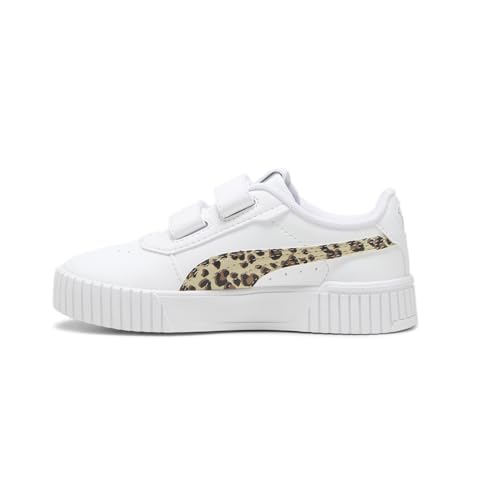 PUMA Toddler Girls Carina 2.0 Animal Update V Slip On Sneakers Shoes Casual - White3