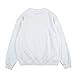 Arnodefrance i like you you're expensive Graphic Sweatshirt Hip Hop Letter Printing Crew Neck Pullover For Men And Women White