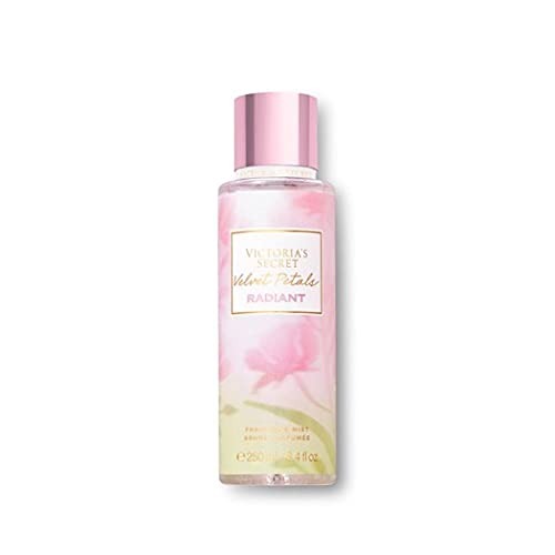 Victoria's Secret Velvet Petals Radiant Fragrance Body Mist for Women, 8.4 fl. oz. (Velvet Petals Radiant)