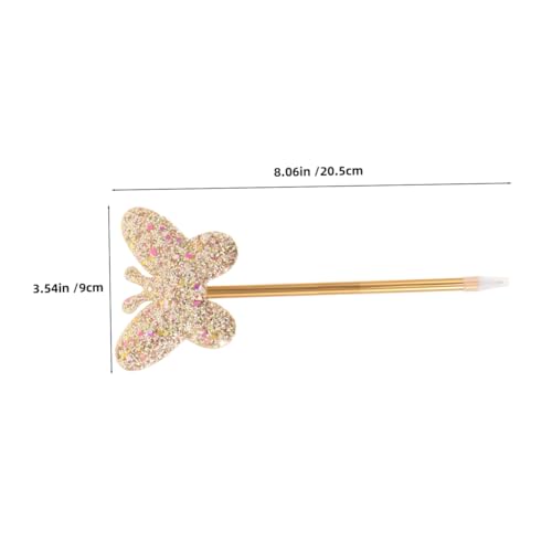 Alipis 6 bolígrafos gel tinta Aqua diseño mariposa miniatura 2