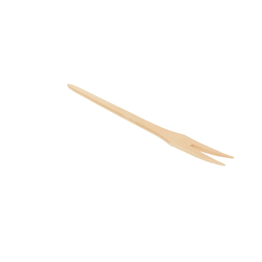 100x HOFMEISTER® Fondue-Gabel aus Holz, 24 cm,für Käsefondue, Dips & Fingerfood, schonend zu Beschichtungen, hitzebeständige Fleisch-Gabel aus Buchen-Holz, 100% aus Europa, Holzbesteck