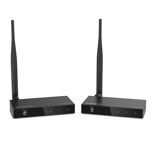 Extensor HDMI inalámbrico Full HD Marmitek TV Anywhere Wireless HD 2   Ver TV en Cualquier habitación sin Cables   Alcance hasta 100 m y loopthrough   Instalación fácil Plug & Play