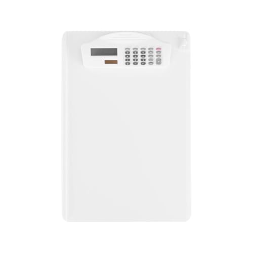 Porte-documents A4 blanc rigide solution complète écriture et calcul