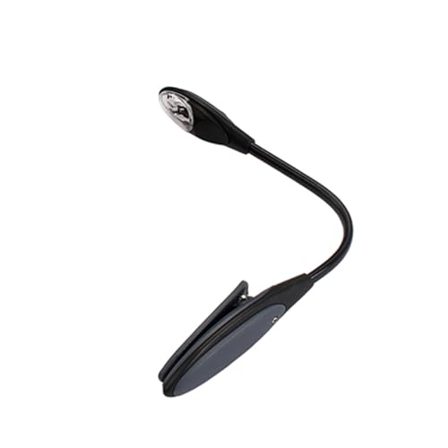 LIOOBO Book Night Light for Reading 1e03 Led Book Reading Light Clip-on Mini Portable Adjustable Music Score Stand