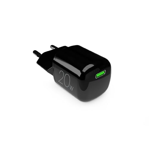 Chargeur d'appareils mobiles SBS Puro noir secteur et recharge sans fil 20W