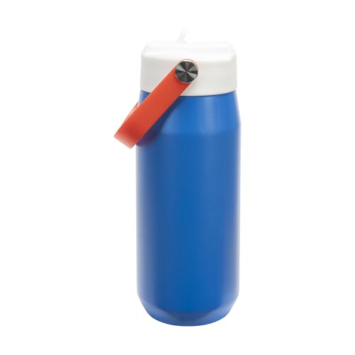 Image of PUMA unisex-adult 18oz Insulated Stainless Steel Water Bottle With Straw & Carry Handle
