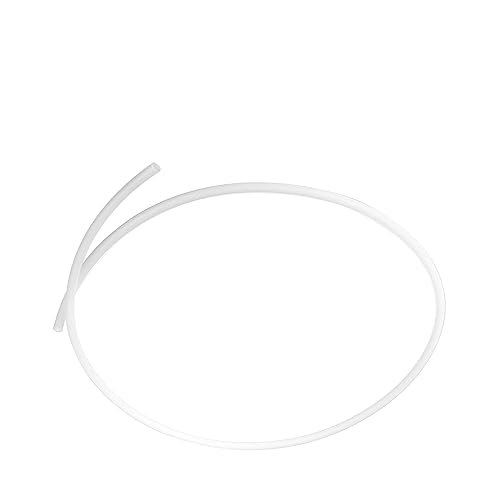 Image of Othmro PTFE Teflon Bowden Tube 3.28ft-6mm ID x 7mm OD-Milky White Connector Tubing for 3D Printer-1PCS
