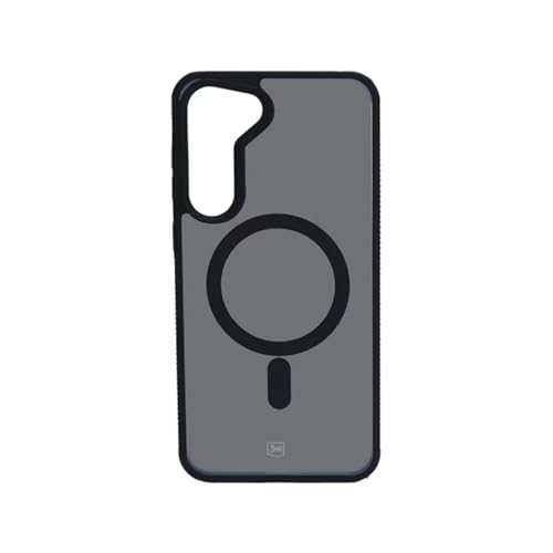Funda Smoke Magcase 3MK para Samsung Galaxy S24 Negra