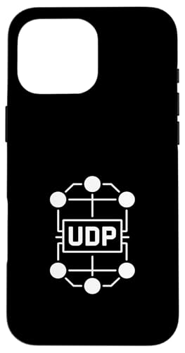 �ʔ���UDP�l�b�g���[�N�}�A�C�R�� �^�C�|�O���t�B �X�}�z�P�[�X iPhone 16 Pro Max �p