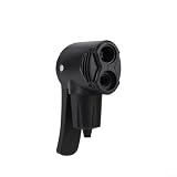 Bomba adaptadora de válvula de bicicleta con diseño de doble cabezal para PRESTA y válvulas, incluyendo boquilla de repuesto rápido para uso en bicicleta (1 unidad)