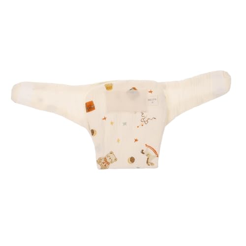 SOPOTUTU Pantalones de Pañal Reutilizables para Niña Recien Nacido Ajustables y Lavables de Algodón Transpirable con Diseño de Dibujos Animados Cómodos y Fáciles de Limpiar para Niña