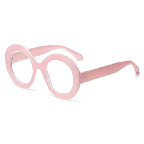 Lunettes anti-lumière bleue femme avec monture ovale rétro vintage de repos pour écran