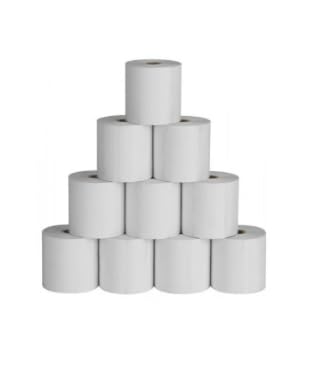 Image of 3 Inch Thermal Paper Roll for Billing Machines 79mm x 50meter (Pack of 50 Rolls)