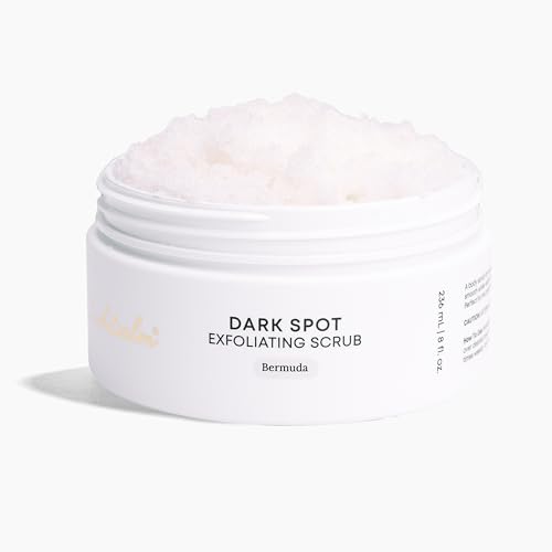Bushbalm Dark Spot Exfoliating Scrub – Pre-Shave Sugar Scrub for Dark Spots, Hyperpigmentation,...