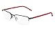 Flexon Unisex E1146 Sunglasses, 004 Satin Black/Crimson, 54